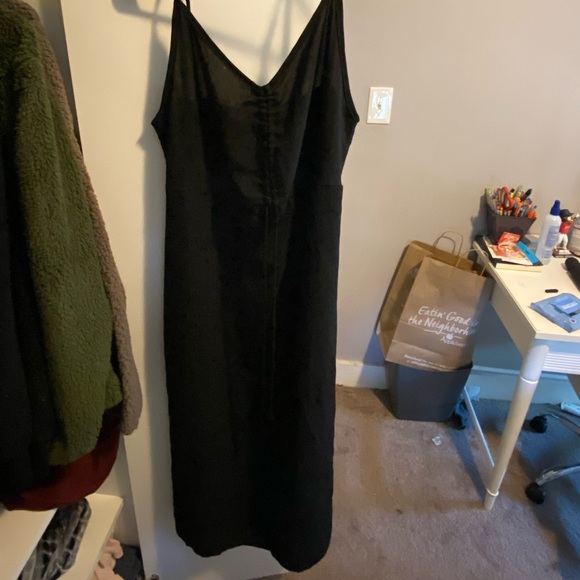 Black cami dress size Large - Picture 3 of 4